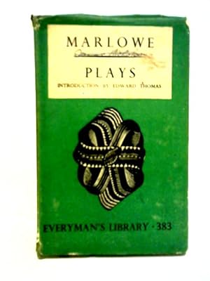 Bild des Verkufers fr Plays: Christopher Marlowe zum Verkauf von World of Rare Books