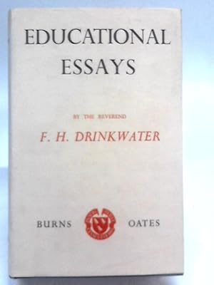 Imagen del vendedor de Educational ssays a la venta por World of Rare Books