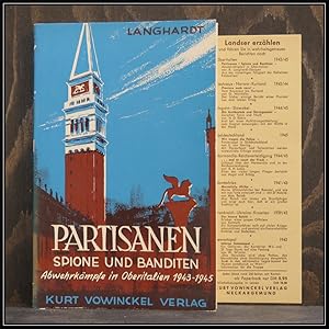 Seller image for Partisanen, Spione und Banditen. Abwehrttigkeit in Oberitalien 1943 - 1945. for sale by Antiquariat Johann Forster
