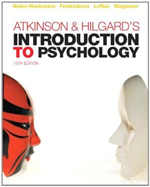 Seller image for Atkinson & Hilgard's Introduction to Psychology for sale by WeBuyBooks