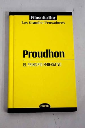 Image du vendeur pour El principio federativo mis en vente par Alcan Libros