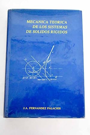 Imagen del vendedor de Mecnica terica de los sistemas de slidos rgidos a la venta por Alcan Libros