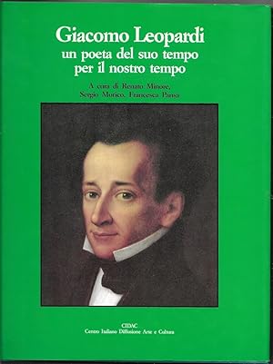 Bild des Verkufers fr Giacomo Leopardi, un poeta del suo tempo per il nostro tempo zum Verkauf von MULTI BOOK