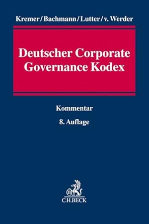 Seller image for Deutscher Corporate Governance Kodex for sale by Studibuch