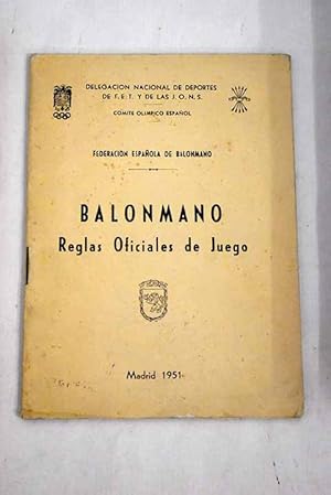 Imagen del vendedor de Balonmano a la venta por Alcan Libros