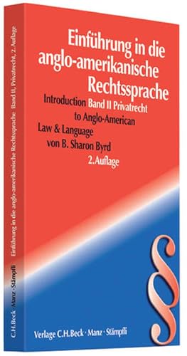 Seller image for Band II: anglo-amerikanisches Vertrags- und Deliktsrecht (Rechtssprache des Auslands) for sale by Studibuch