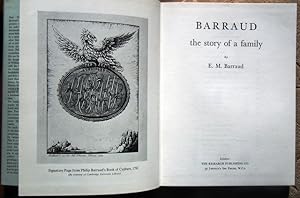 Image du vendeur pour Barraud - the story of a family. mis en vente par Patrick Pollak Rare Books ABA ILAB