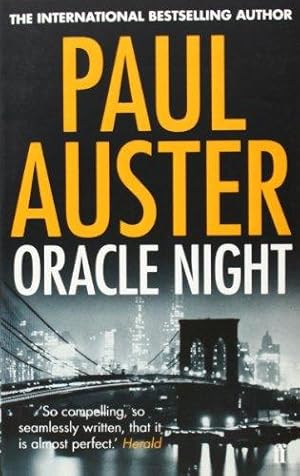 Imagen del vendedor de Oracle Night a la venta por WeBuyBooks