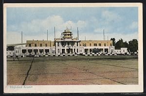 Ansichtskarte Baghdad, Ansicht vom Flughafen