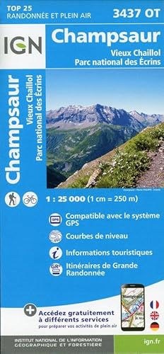 Bild des Verkufers fr 3437OT Champsaur Vieux Chaillol Parc National des Ecrins zum Verkauf von Rheinberg-Buch Andreas Meier eK