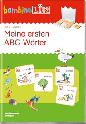 Imagen del vendedor de bambinoLK/ Vorschule: bambinoLK - Meine ersten ABC-Wrter: 4/5/6 Jahre - Vorschule Meine ersten ABC-Wrter a la venta por Rheinberg-Buch Andreas Meier eK