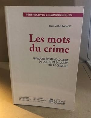 Image du vendeur pour perspectives criminologiques mis en vente par librairie philippe arnaiz