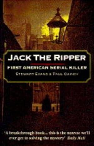 Bild des Verkufers fr Jack the Ripper: First American Serial Killer zum Verkauf von WeBuyBooks 2