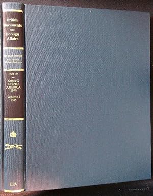 Seller image for British Documents on Foreign Affairs part IV Series C vol. 1 for sale by Librodifaccia