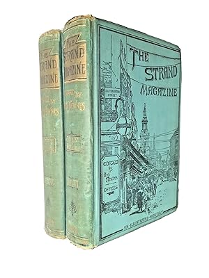 The Strand magazine 2 volumes 1893 full year, Sherlock Holmes , Arthur Conan Doyle