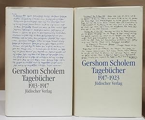 Tagebücher nebst Aufsätzen und Entwürfen bis 1923. 1. Halbband 1913 - 1917. (und) 2. Halbband 191...