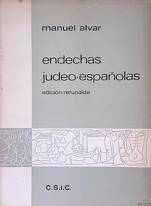 Seller image for Endechas judeo-espaolas: edicin refundida for sale by Klondyke