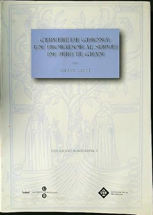 Image du vendeur pour Cerveri' de Girona: un trobador al servei de Pere el Gran mis en vente par Librodifaccia