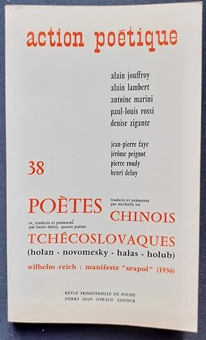 Seller image for Action potique n38, troisime trimestre 1968 - for sale by Le Livre  Venir