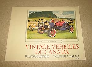 Seller image for Vintage Vehicles of Canada July/August 1980 Volume 2 Issue 1 for sale by Homeward Bound Books