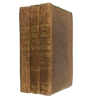 Seller image for Oliver Twist; or, The Parish Boy's Progress. By Boz. 3 vols. for sale by Jarndyce, The 19th Century Booksellers