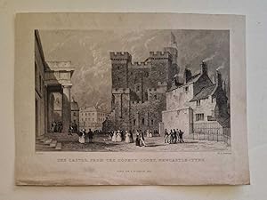 Seller image for Castle, From County Court, Newcastle (1832 Engraving) for sale by Maynard & Bradley