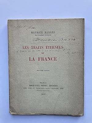 Les Traits Eternels de la France [ ENVOI de l' Auteur ]