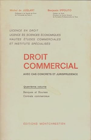 Image du vendeur pour Droit commercial - Michel De Juglart mis en vente par Book Hmisphres