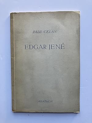 Edgar Jené, der Traum vom Traume