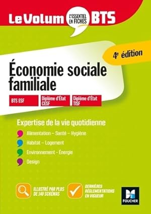 Le Volum' BTS -  conomie sociale familiale - R vision et entrainement - Catherine Fetz