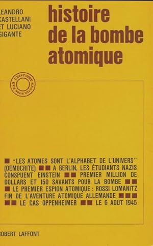 Immagine del venditore per Histoire de la bombe atomique - Leandro Castellani venduto da Book Hmisphres