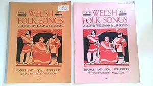 Bild des Verkufers fr Welsh Folk Songs Parts 1 & 2. zum Verkauf von Goldstone Rare Books