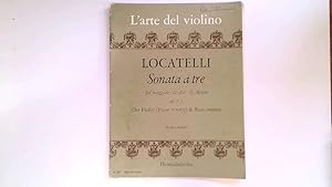 Image du vendeur pour Sonata a tre in G major Op.,5 No.1 for Two Violins (Flutes) & Basso Continuo. mis en vente par Goldstone Rare Books