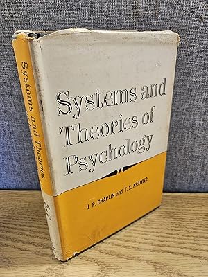 Immagine del venditore per Systems and Theories of Psychology venduto da HGG Books