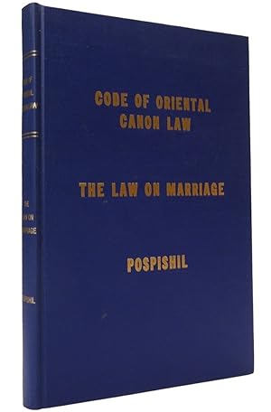 Code of Oriental Canon Law: The Law on Marriage