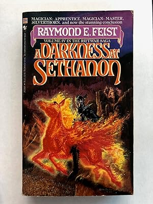 Seller image for A Darkness at Sethanon SIGNED for sale by DreamHaven Books