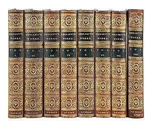 The Works of Tobias Smollett, M.D. [Eight Volume Set]