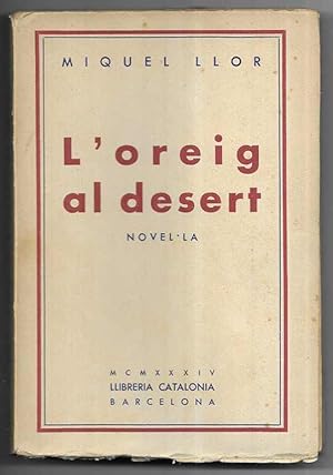 L'Oreig al Desert novel·la 1934