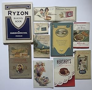 Lot of 10 Vintage Baking Recipe Booklets