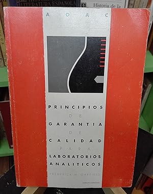 Imagen del vendedor de Principios de garanta de calidad para laboratorios analticos (Edicin Espaola) a la venta por Librera El Pez Volador