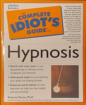 Bild des Verkufers fr Complete Idiot's Guide to Hypnosis zum Verkauf von Mister-Seekers Bookstore