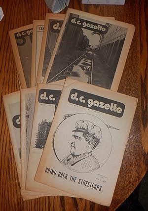 D C Gazette (20 isues from 1971)