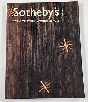 Sotheby's: 20th Century Works of Art. New York: June 5, 2001