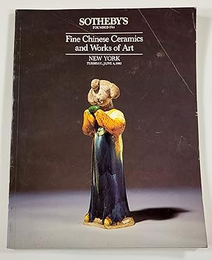 Sotheby's: Fine Chinese Ceramics and Works of Art. New York: June 4, 1985