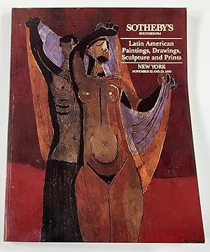 Sotheby's: Latin American Paintings, Drawings, Sculpture and Prints. New York: November 22 and 23...