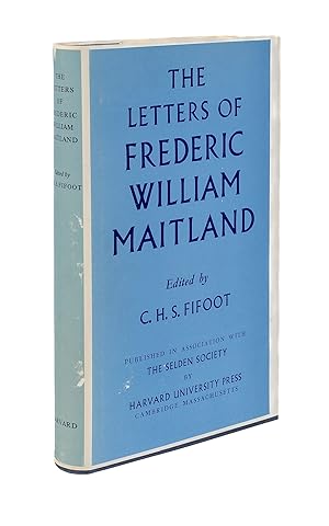 Seller image for The Letters of Frederic William Maitland. Lightly worn dust jacket for sale by The Lawbook Exchange, Ltd., ABAA  ILAB