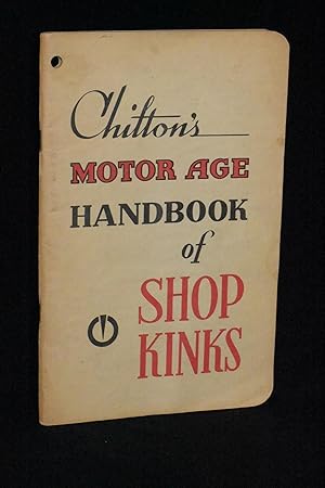 Seller image for Chilton's Motor Age Handbook of Shop Kinks for sale by Books by White/Walnut Valley Books