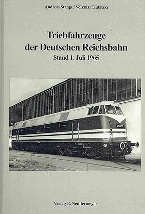 Bild des Verkufers fr Triebfahrzeuge der Deutschen Reichsbahn. Stand 1. Juli 1965. zum Verkauf von Antiquariat Bernhardt