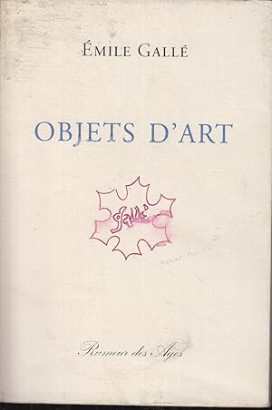 Image du vendeur pour Objets d'art mis en vente par PRISCA