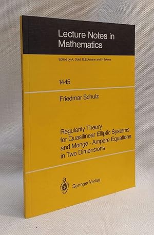 Regularity Theory for Quasilinear Elliptic Systems and Monge - Ampere Equations in Two Dimensions...